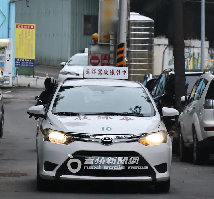 娣娣當天也參與了路駕課程。特勤中心攝