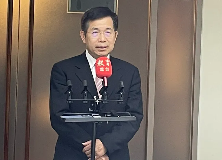 教育部長潘文忠。陳明萱攝