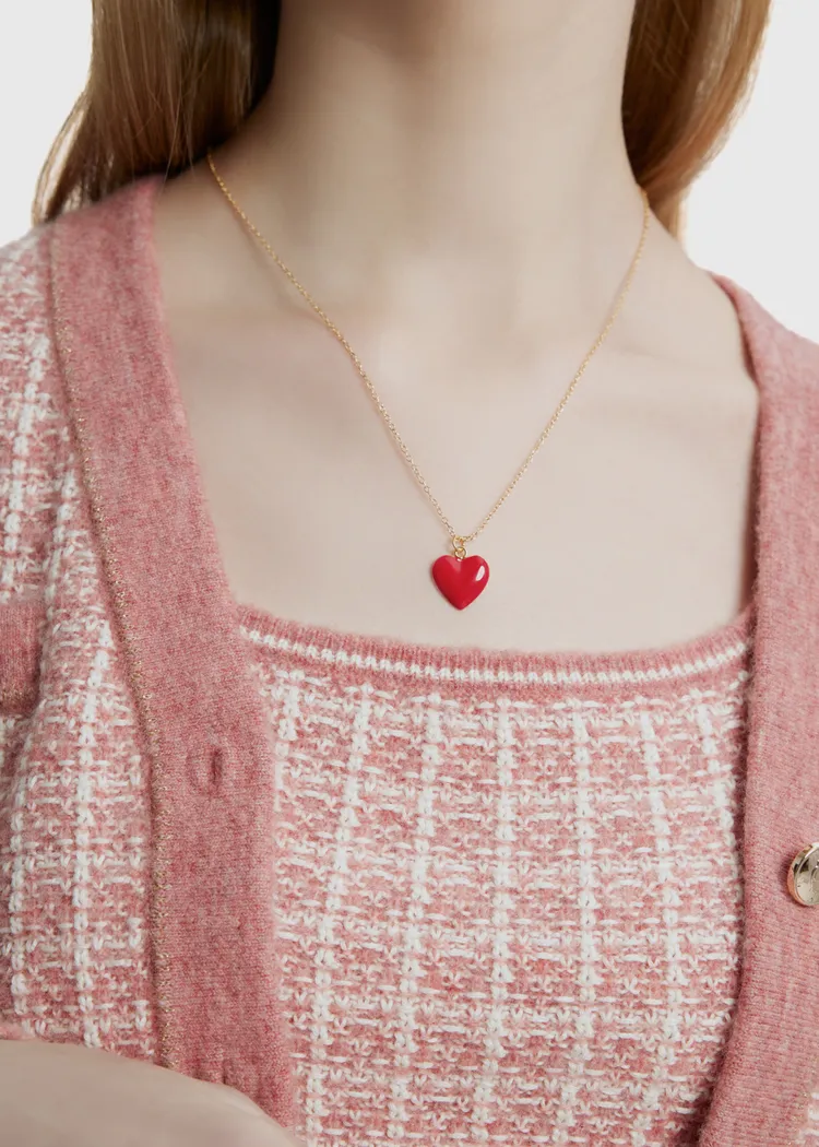 WILHELMINA GARCIA I Love Me項鍊，4780元。THE SPAACE提供