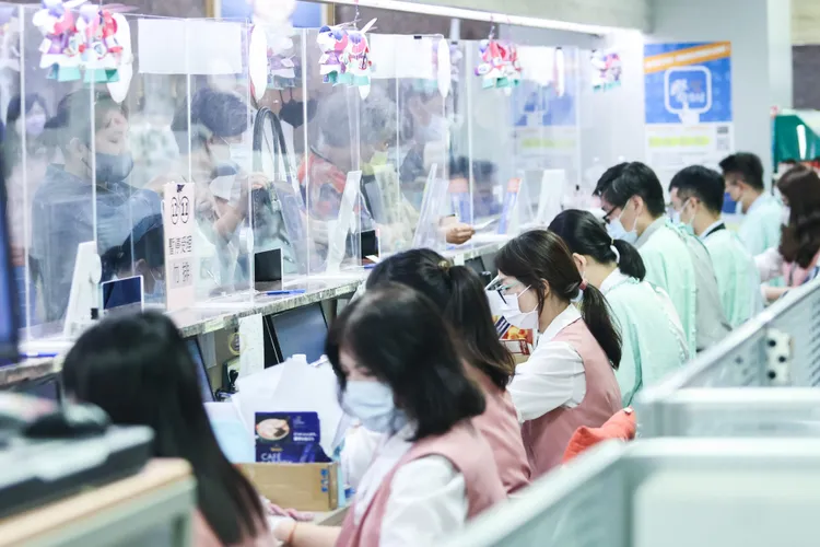 呼吸道疾病在國內外均升溫。示意圖，鄭孟晃攝