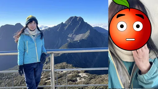 清秀女攀玉山北峰「如壁虎爬行」 一張圖曝搏命慘況!網嚇呆:去挖礦嗎