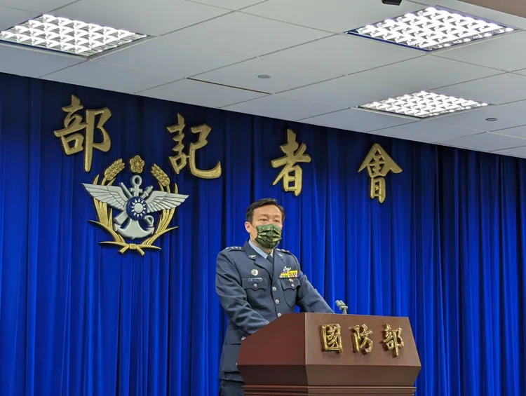 情次室情報整備處處長黃冠誠表示，關於氣球型別，由於涉及情監偵手段，不便在此透露。蘇柏銓攝