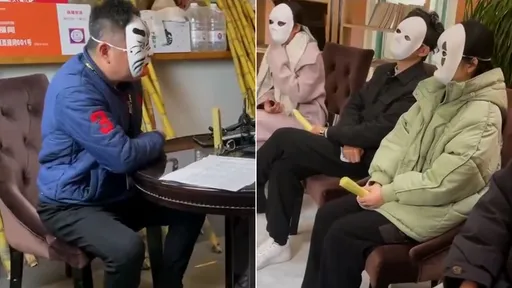 面试全场「戴面具」求职女赞社恐友好 网友却从这点看出猫腻
