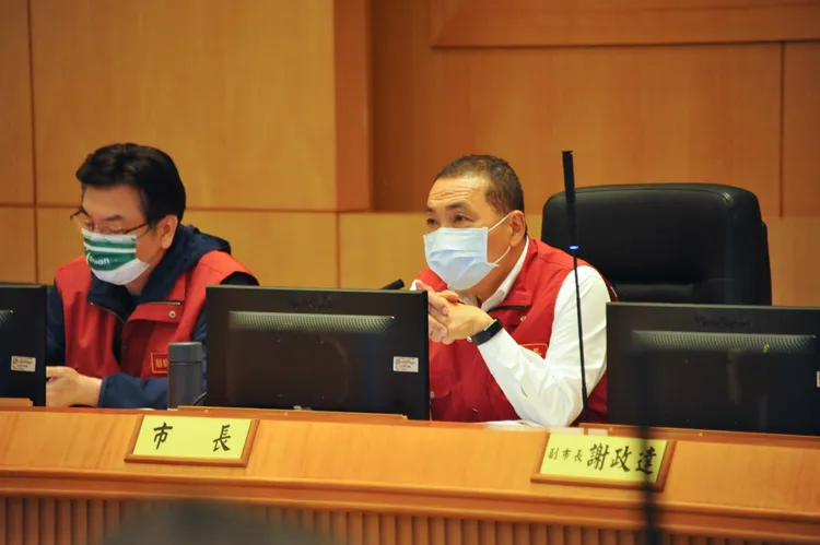 侯友宜對於郭台銘想回國民黨初選的決定給予尊重，強調團結最重要。市府提供