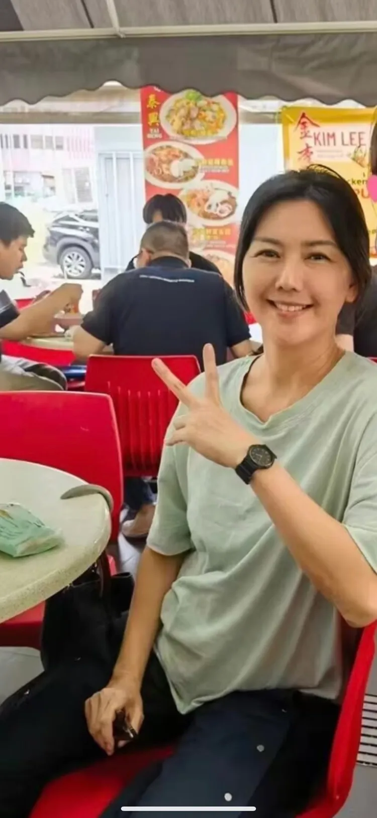 讀者提供孫燕姿看似懷孕照片。讀者提供