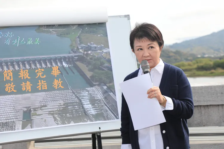 台中市長盧秀燕針對北水南送議題也做出回應。市府提供