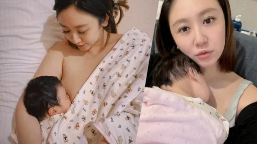 愛女哭整晚!蔡允潔援軍到了 下秒卻傻眼:他是誰?