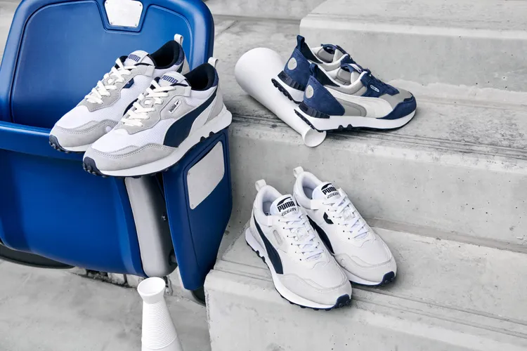 Rider FV Retro Rewind運動鞋，各2980元。品牌提供