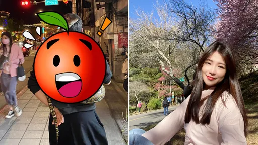 路人這「圍巾」讓正妹花容失色 網友打趣:史萊哲林+10分!