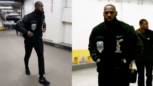 「詹皇」踩別人家主場架式太囂張 TIFFANY x NIKE聯名潮鞋上腳外搭億萬錶王