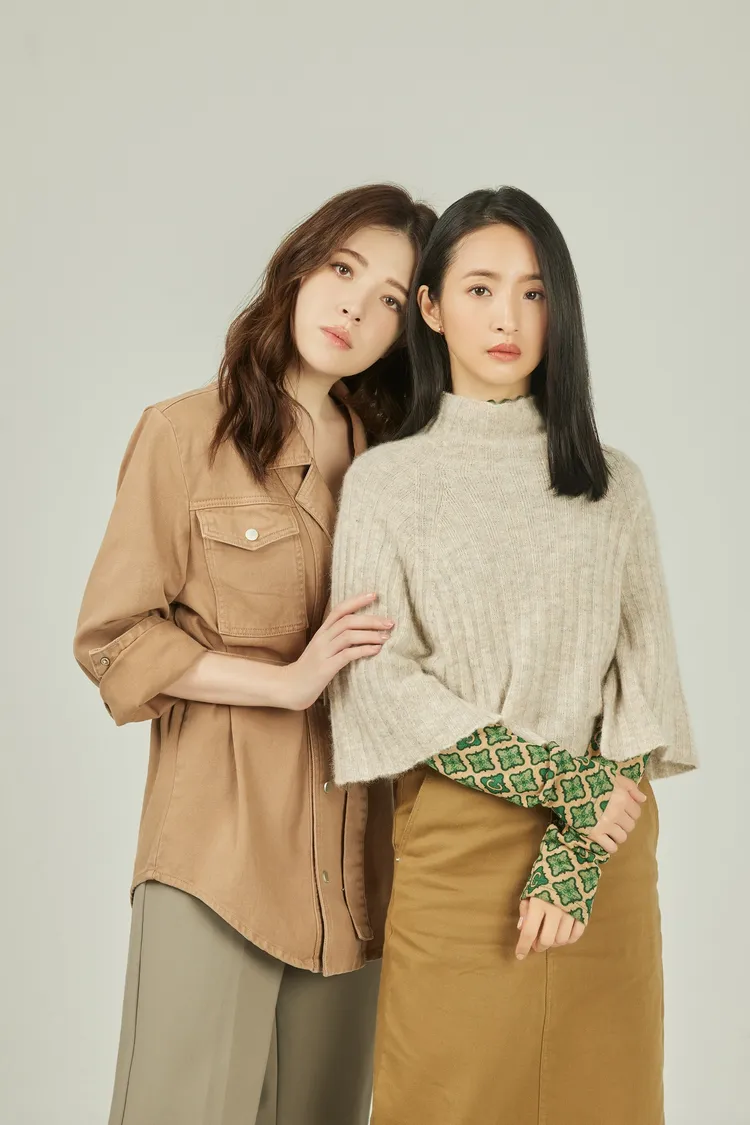 林依晨（右）與許瑋甯劇中是糾纏12年情敵。公視提供