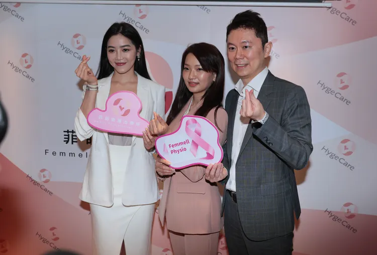 劉方慈（左）也是嘉賓。彭欣偉攝