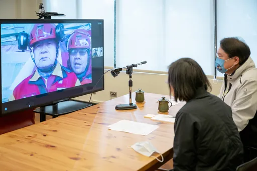 蔡英文連線土耳其　為台灣搜救隊打氣再三提醒「這點」