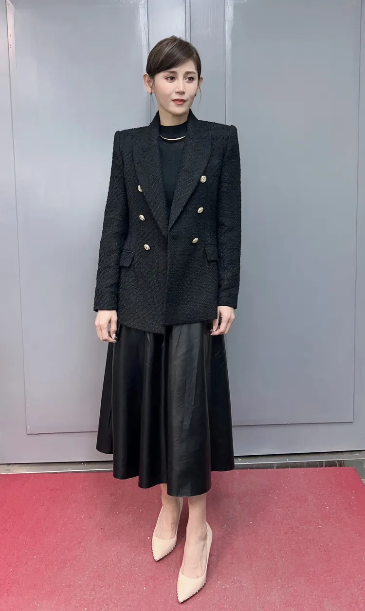 鄭仲茵完全看不出已半百。台視提供