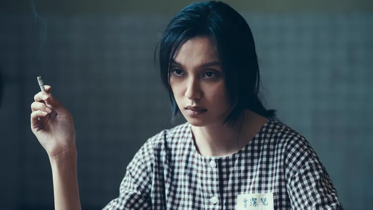 王丹妮在《毒舌大狀》片中飾演的名模曾潔兒因誤殺罪遭判刑17年。