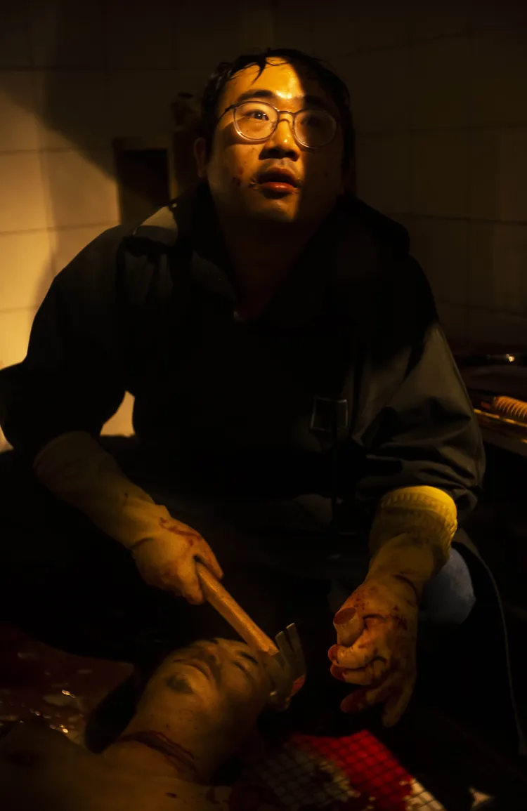 《正義迴廊》片中有大量殺人和肢解片段，飾演共犯的麥沛東也入圍本屆香港電影金像獎最佳男主角。