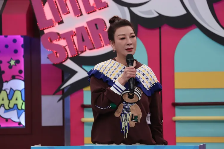 楊繡惠上《小明星大跟班》。中天綜合台提供 