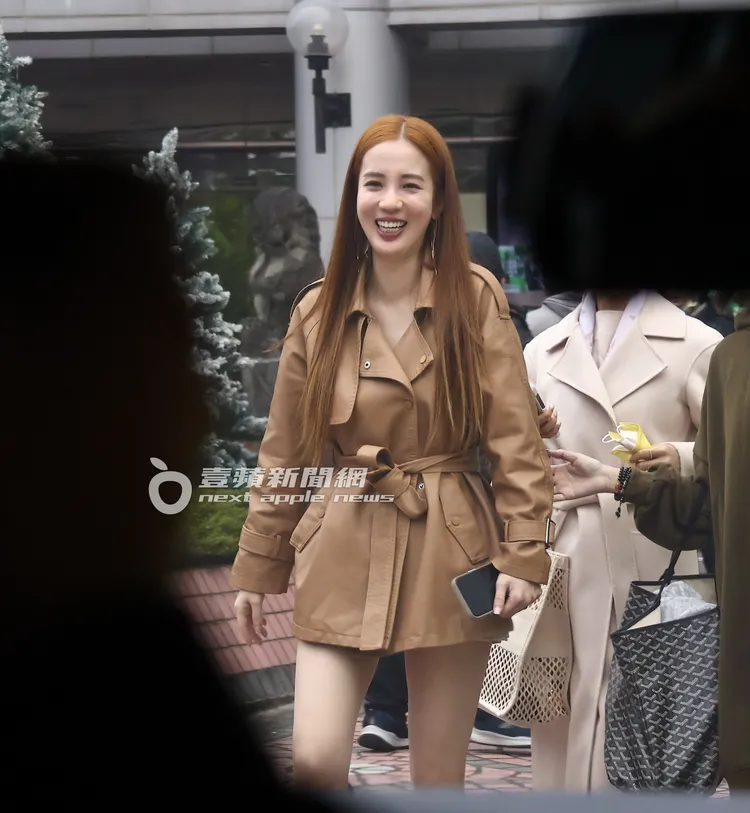 愛雅疑似幸福肥，臉圓潤許多。特勤中心攝