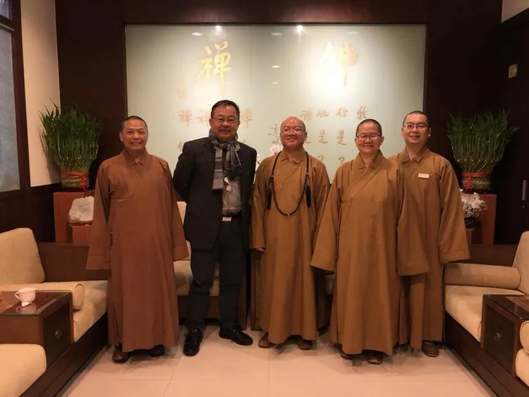 心保和尚。 翻攝余政憲臉書