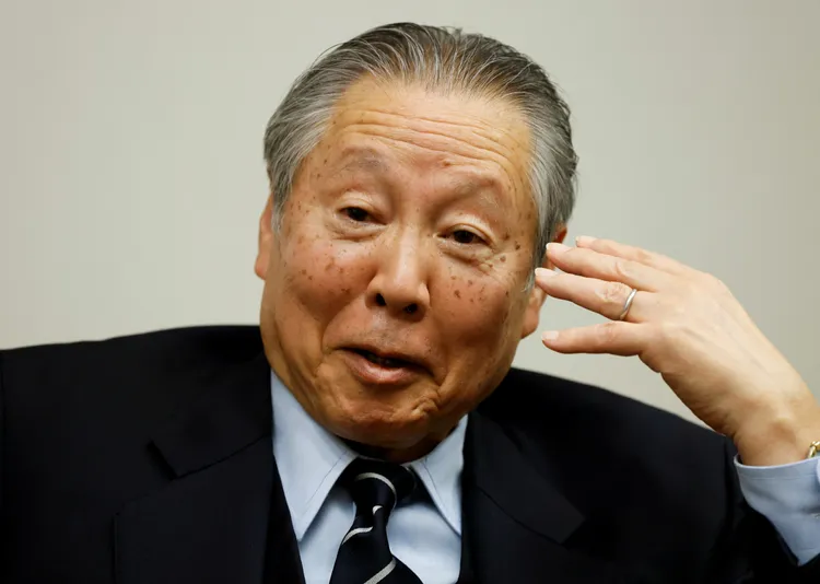 Rapidus董事長東哲郎。路透社