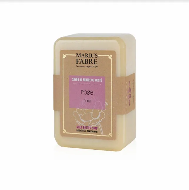 法鉑法蘭西玫瑰乳油木草本皂，150g／380元、250g／450元。品牌提供