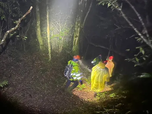 2男桃園復興山區健走 迷路受困!警察消防漏夜搜救