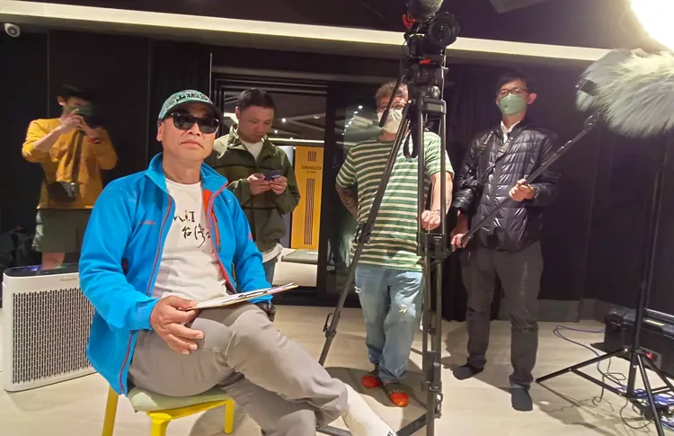 麥覺明獻出MV拍攝初體驗。大麥影像傳播工作室提供