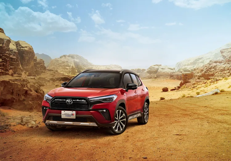Toyota和2022年12月相比反而成長26%的幅度，並達到總市場34.1%的佔有率，Corolla Cross以3202台掛牌數蟬連總市場最暢銷車。原廠照片