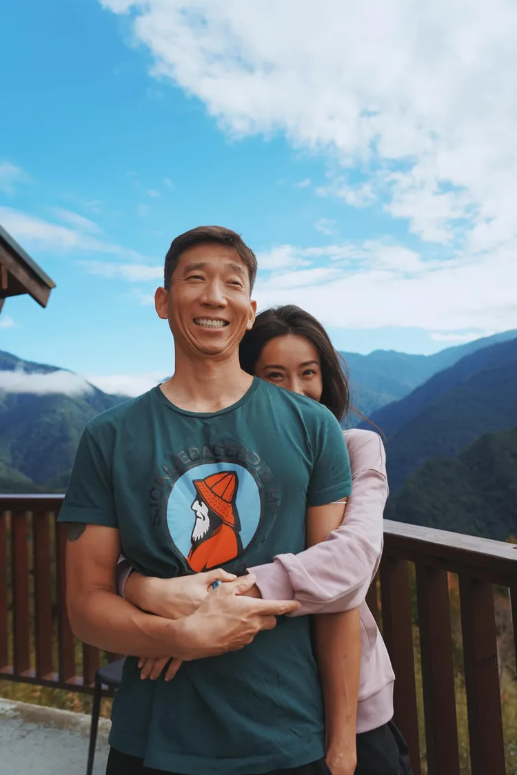 隋棠和老公Tony。翻攝自隋棠臉書