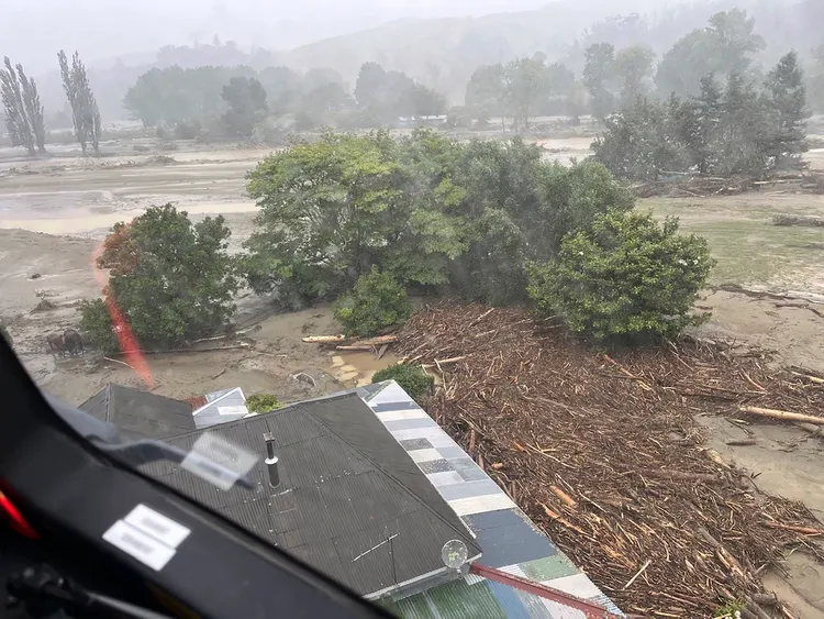 紐西蘭當局稱，熱帶氣旋嘉布瑞爾是紐西蘭本世紀來最大的自然災害。美聯社