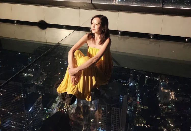 簡沛恩喜歡Skywalk通透感。楠軒工作室提供