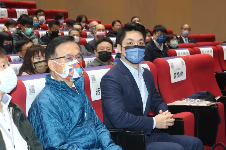 蔣萬安喊話，要讓所有國際城市看見台北的美、台北的好。彭欣偉攝