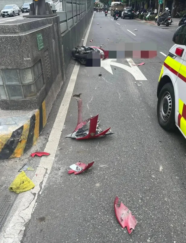 同一地點前天中午發生死亡車禍。資料照片