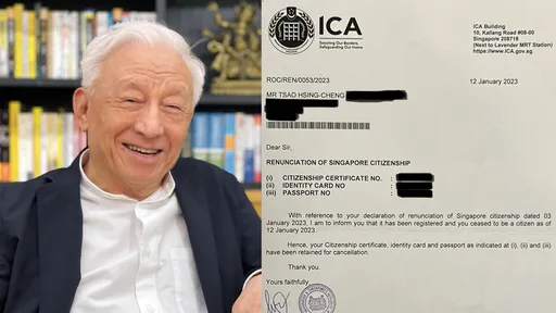 曹興誠秀「放棄星國籍聲明書」　他揪「魔鬼細節」：罵詐騙剛好而已