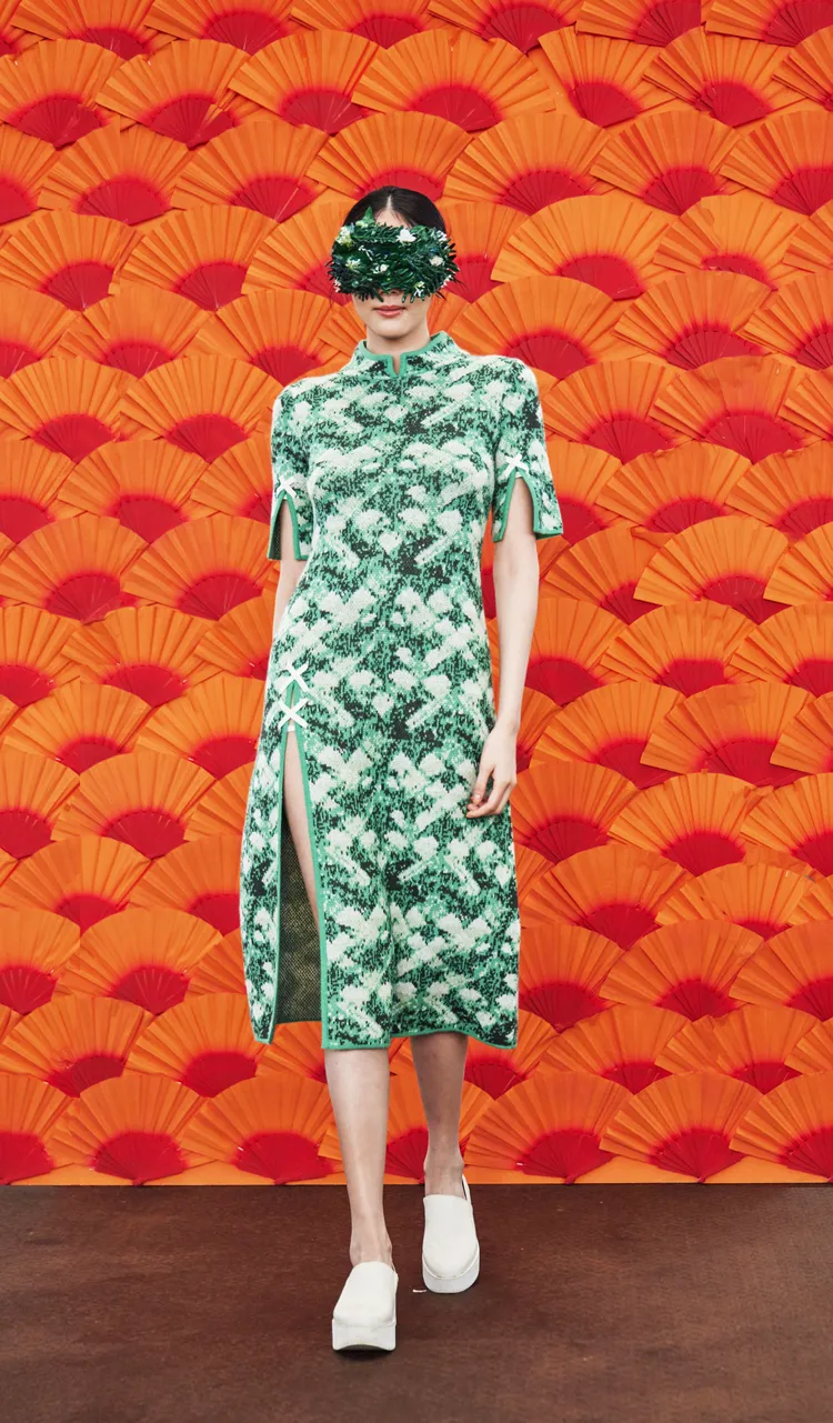 APUJAN 2023秋冬系列「遙遠的另一端」，持續推出不同款型的針織衣。品牌提供