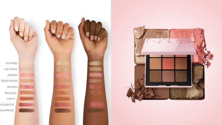 純慾高潮9色眼彩盤，1950元。品牌提供