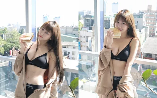 情人節不難熬了!「台灣第一美胸」梓梓曬32E雪乳親揭流量密碼