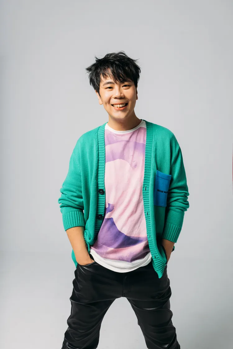 邵大倫為了宣傳，狂跑近30個通告。這虎音樂提供