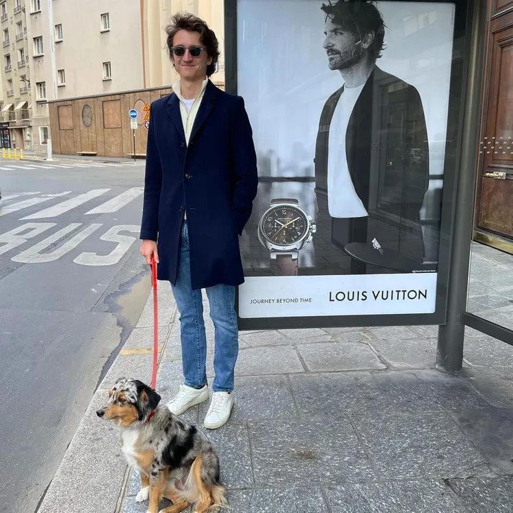 年僅25歲的Jean Arnault，位居法國精品LV鐘錶部門行銷暨產品開發總監一職。翻攝arnaultjean IG