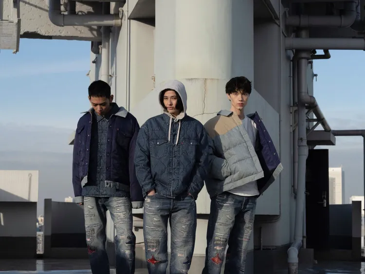 為慶祝Levi’s 501丹寧褲誕生150周年，Levi’s與潮牌CLOT再度攜手打造聯名系列，將丹寧文化與東方美學完美融合。品牌提供