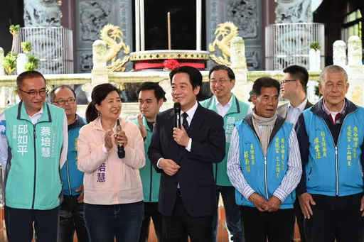 南投立委補選|賴清德5度為蔡培慧站台 諷林明溱曾任職「貪污團隊」