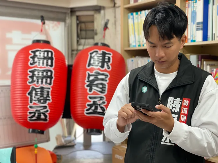 陳宥丞接棒黃珊珊，拿下2.5萬高票。資料照片