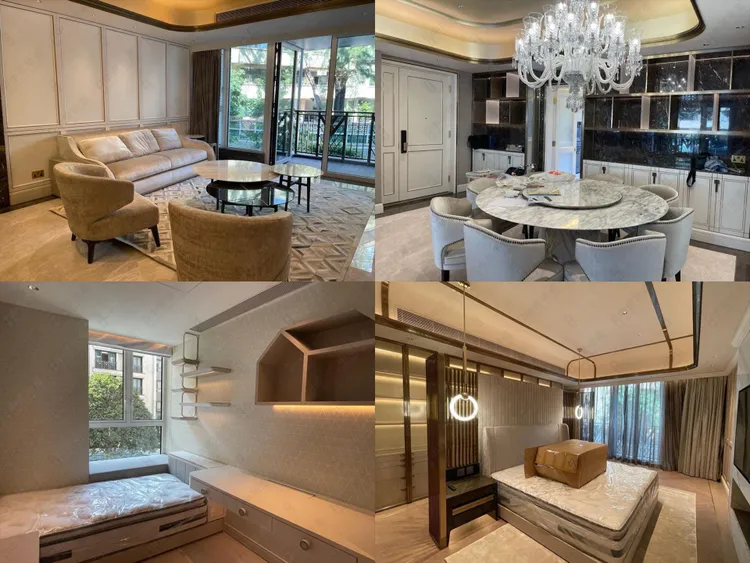 房仲廣告可見加多利山的待售豪宅，內部相當豪華。翻攝網路