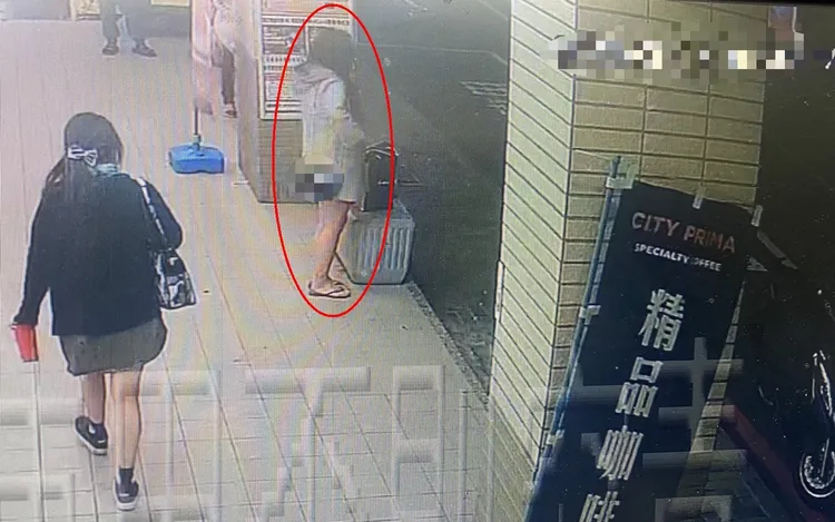 被害女子(紅圈)自高雄到台南求職，隨被帶至民宿軟禁。讀者提供