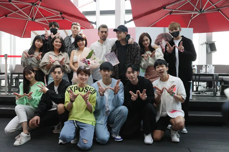 壯壯與《全明星》好友們。彭欣偉攝