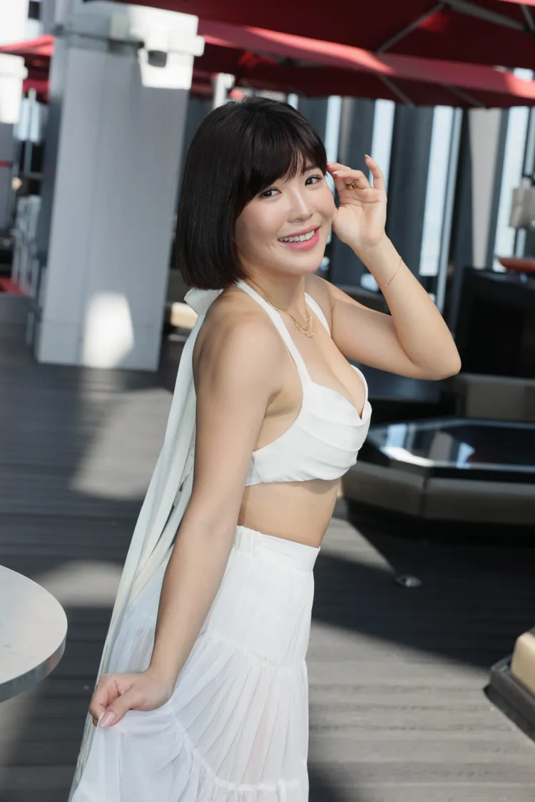 壯壯剛從韓國回台。彭欣偉攝