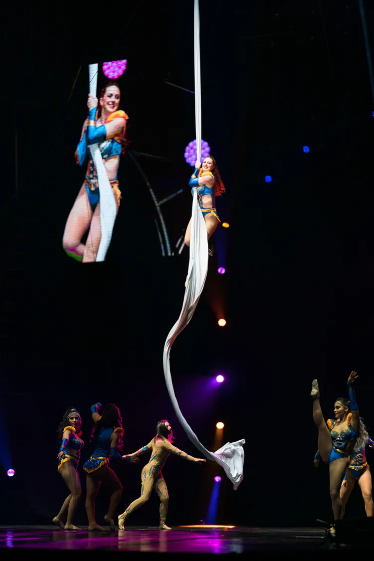 美國驚奇大馬戲團在台一連3天都有演出。寬宏藝術提供