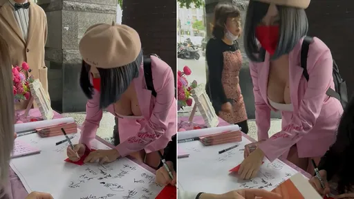 雪乳戰神秀出「婚禮最大包」 網友狂重播:要氣暈新娘吧