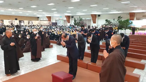 星雲圓寂|警政署長黃明昭感念大師 期許警成移風易俗人性工程師