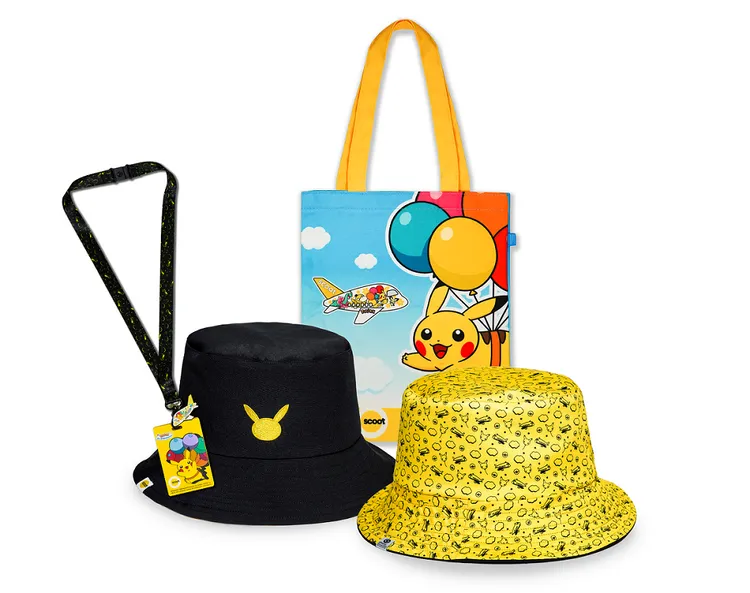 酷航皮卡丘彩繪機推出限量可愛周邊。酷航提供